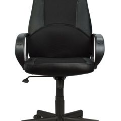 Кресло офисное BRABIX "City EX-512" (кожзам черный, ткань черная) 531407 в Ревде - revda.mebel24.online | фото 4