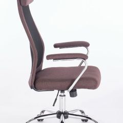 Кресло офисное BRABIX "Flight EX-540" (коричневое) 531849 в Ревде - revda.mebel24.online | фото 3