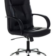 Кресло руководителя Бюрократ T-800N/BLACK черный в Ревде - revda.mebel24.online | фото