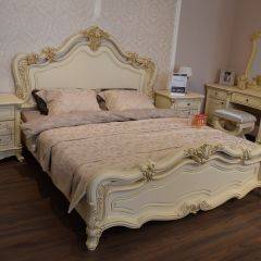 Кровать 1800 Мона Лиза (крем) в Ревде - revda.mebel24.online | фото 4