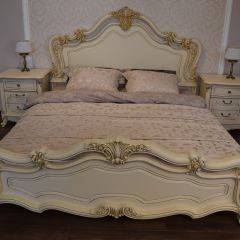 Кровать 1800 Мона Лиза (крем) в Ревде - revda.mebel24.online | фото 5