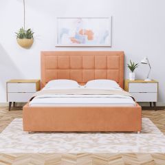 Кровать Адриана Люкс Решетка+ПМ (1200) *БЕЗ ДНА в Ревде - revda.mebel24.online | фото