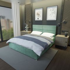 Кровать Аврора Решетка+ПМ (1200) *БЕЗ ДНА в Ревде - revda.mebel24.online | фото
