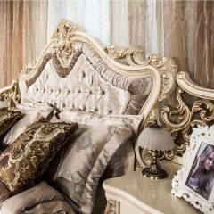 Кровать 1600 Джоконда (крем) в Ревде - revda.mebel24.online | фото 5