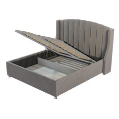 Кровать Доминика Решетка+ПМ (1400) *БЕЗ ДНА в Ревде - revda.mebel24.online | фото 2