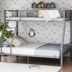 Кровать двухъярусная "Гранада-1 140" Серый в Ревде - revda.mebel24.online | фото