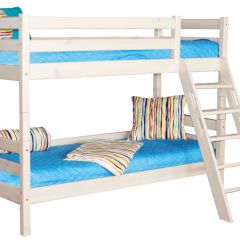 Кровать двухъярусная с наклонной лестницей Соня (Вариант 10) в Ревде - revda.mebel24.online | фото 2