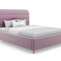 Кровать Эквадор Люкс интерьерная +основание (140х200) в Ревде - revda.mebel24.online | фото