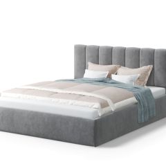 Кровать Элен 1200*2000 NEO 25 (серый) в Ревде - revda.mebel24.online | фото