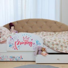 Кровать Эльза на латах + Бортик в Ревде - revda.mebel24.online | фото 3