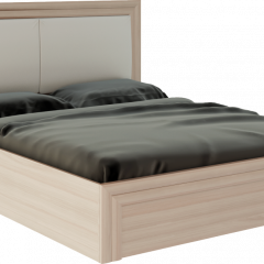 Кровать 1.6 Глэдис М32 с ПМ и мягкой частью (ЯШС/Белый) в Ревде - revda.mebel24.online | фото