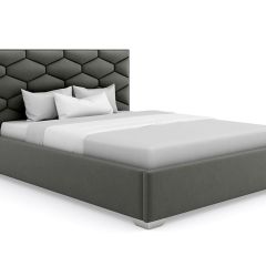 Кровать Коралл интерьерная +основание (90х200) в Ревде - revda.mebel24.online | фото 9