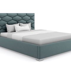 Кровать Коралл интерьерная +основание (90х200) в Ревде - revda.mebel24.online | фото 14