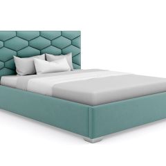 Кровать Коралл интерьерная +основание (90х200) в Ревде - revda.mebel24.online | фото 17