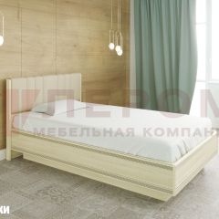 Кровать КР-1011 с мягким изголовьем в Ревде - revda.mebel24.online | фото