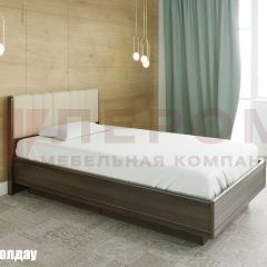 Кровать КР-1012 с мягким изголовьем в Ревде - revda.mebel24.online | фото