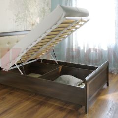 Кровать КР-1031 с мягким изголовьем в Ревде - revda.mebel24.online | фото 6