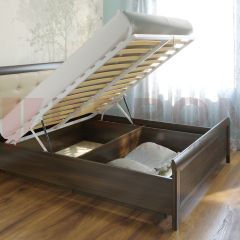 Кровать КР-1033 с мягким изголовьем в Ревде - revda.mebel24.online | фото 6