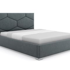 Кровать Кристи интерьерная +основание (80х200) в Ревде - revda.mebel24.online | фото 10