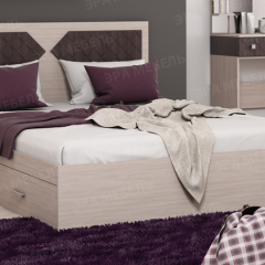 Кровать Николь 1600 (ясень) в Ревде - revda.mebel24.online | фото 1