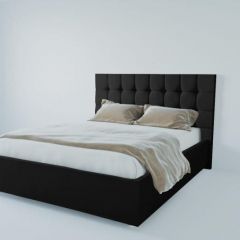 Кровать Венеция без основания 1200 (экокожа кольт ч) в Ревде - revda.mebel24.online | фото