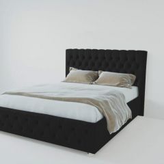 Кровать Версаль 1800 без основания (экокожа кольт ч) в Ревде - revda.mebel24.online | фото