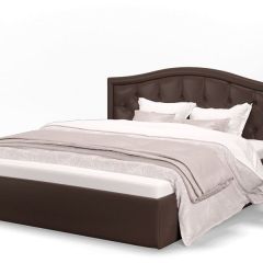 Кровать Стелла 1200 + Основание (Лесмо brown) коричневый в Ревде - revda.mebel24.online | фото