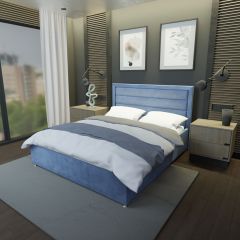 Кровать Тиана Решетка+ПМ (1600) *БЕЗ ДНА в Ревде - revda.mebel24.online | фото
