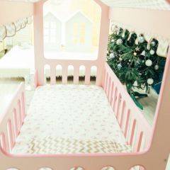 Кровать-домик без ящика 800*1600 (Розовый) в Ревде - revda.mebel24.online | фото 3