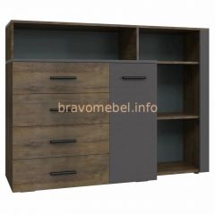 КУБА Спальный гарнитур (модульный) в Ревде - revda.mebel24.online | фото 3