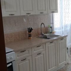 Кухня модульная Луксор серый-кремовый в Ревде - revda.mebel24.online | фото 5