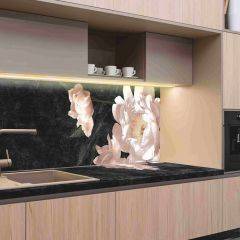 Кухонный фартук со столешницей (А-05) в едином стиле (3050 мм) в Ревде - revda.mebel24.online | фото