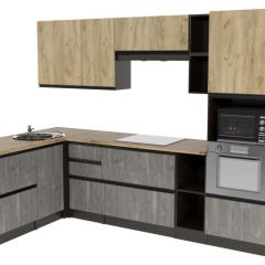 Кухонный гарнитур Адажио мега прайм 1500 х 2700 мм в Ревде - revda.mebel24.online | фото 3