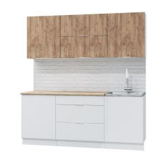 Кухонный гарнитур Асти-вайт 2.0 в Ревде - revda.mebel24.online | фото