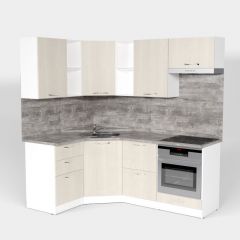 Кухонный гарнитур Лариса оптима 4 1400х2000 мм в Ревде - revda.mebel24.online | фото 3