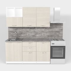 Кухонный гарнитур Лариса стандарт 4 1600 мм в Ревде - revda.mebel24.online | фото 3