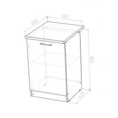 Кухонный гарнитур Лоретта стандарт 1600 мм в Ревде - revda.mebel24.online | фото 13