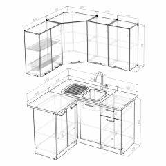 Кухонный гарнитур Ника прайм 1200*1400 в Ревде - revda.mebel24.online | фото 3