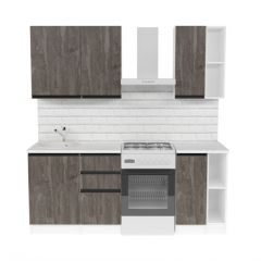 Кухонный гарнитур Ноктюрн медиум 1400 мм в Ревде - revda.mebel24.online | фото 4