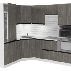 Кухонный гарнитур Ноктюрн оптима 1800х2400 мм в Ревде - revda.mebel24.online | фото 3