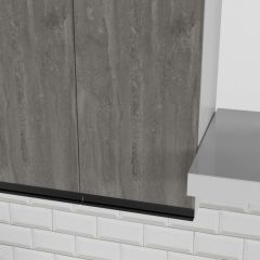 Кухонный гарнитур Ноктюрн стандарт 1600 мм в Ревде - revda.mebel24.online | фото 9