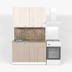Кухонный гарнитур Ольга лайт 1 1200 мм в Ревде - revda.mebel24.online | фото 3