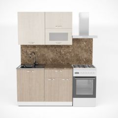 Кухонный гарнитур Ольга лайт 3 1200 мм в Ревде - revda.mebel24.online | фото 3