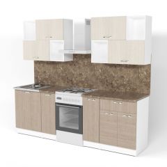 Кухонный гарнитур Ольга макси 5 1800 мм в Ревде - revda.mebel24.online | фото 4