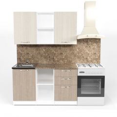 Кухонный гарнитур Ольга медиум 4 1400 мм в Ревде - revda.mebel24.online | фото 3