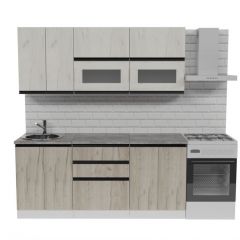 Кухонный гарнитур Паола макси 1800 мм в Ревде - revda.mebel24.online | фото 3