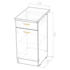 Кухонный гарнитур Паола прайм 1200х1400 мм в Ревде - revda.mebel24.online | фото 14