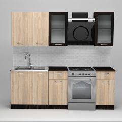 Кухонный гарнитур Сабрина стандарт 1600 в Ревде - revda.mebel24.online | фото 2