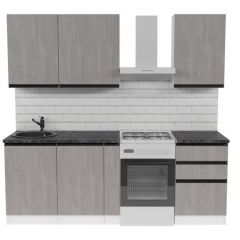 Кухонный гарнитур Сюита стандарт 1600 мм в Ревде - revda.mebel24.online | фото 3