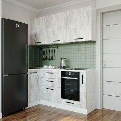 Кухонный гарнитур угловой Пайн 1000х1800 (Стол. 26мм) в Ревде - revda.mebel24.online | фото